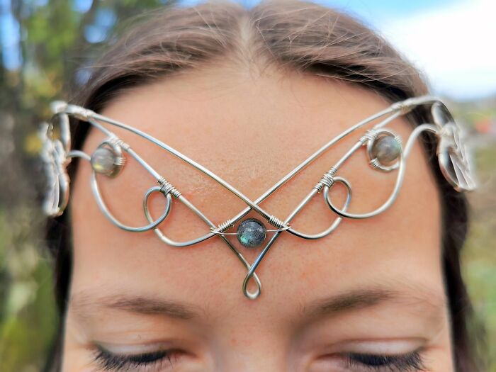 I Made My Very First Elven Crown (6 Pics)