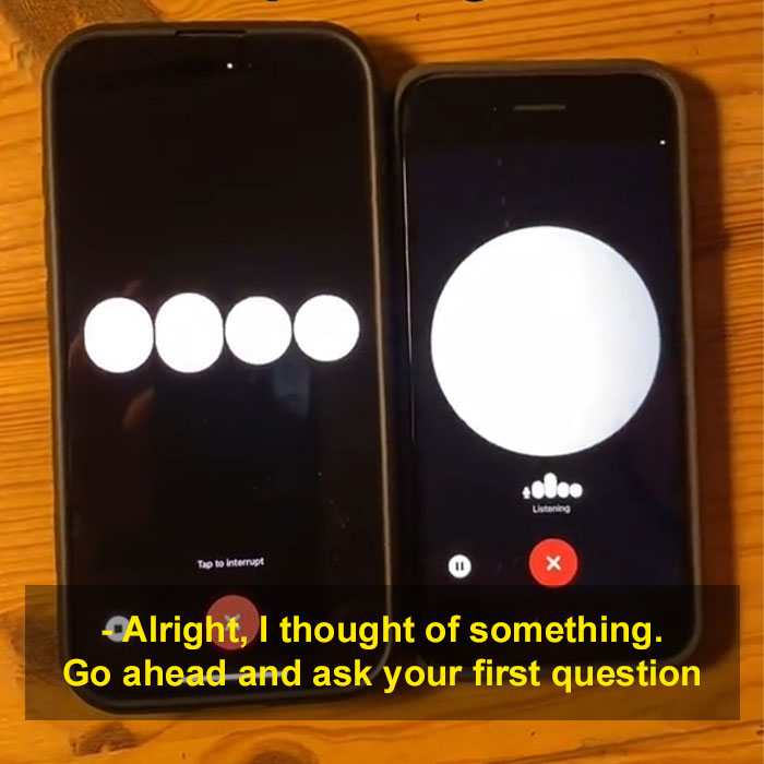Viral TikTok Of AI Chatbots Playing 20 Questions Game Leaves People Terrified