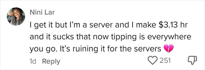 "I'm Done": Guy Refuses To Tip Anymore