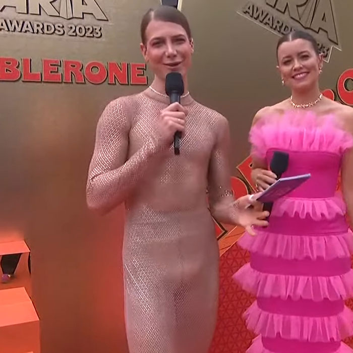 &ldquo;Get Over It&rdquo;: People Defend Christian Wilkins After ARIA Awards See-Through Dress Sparks Outrage