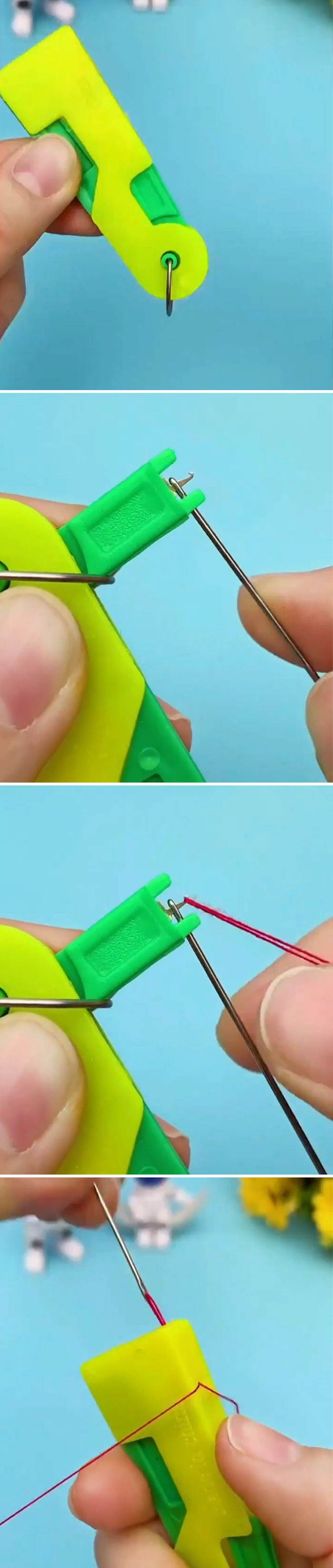 This Device To Thread A Sewing Needle