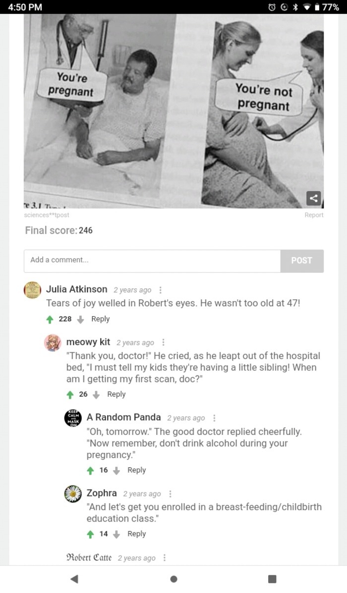 10+ Screenshots Of The Best Bored Panda Comments!