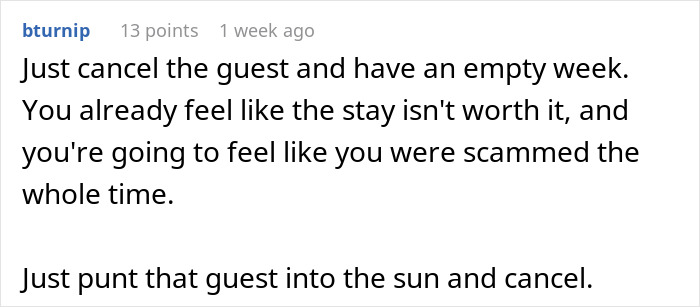 “Not Even Worth It”: Airbnb Host Throws A Fit After Guest “Scams” Him “Not Even Worth It”: Airbnb Host Throws A Fit After Guest “Scams” Him