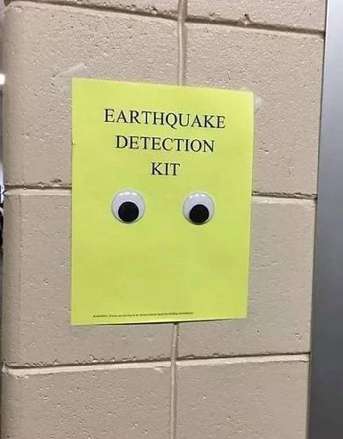 Equipo de detección de terremotos