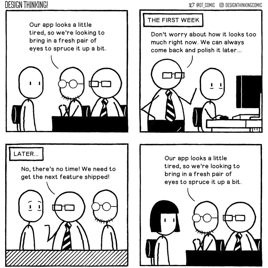 Design Thinking Comic