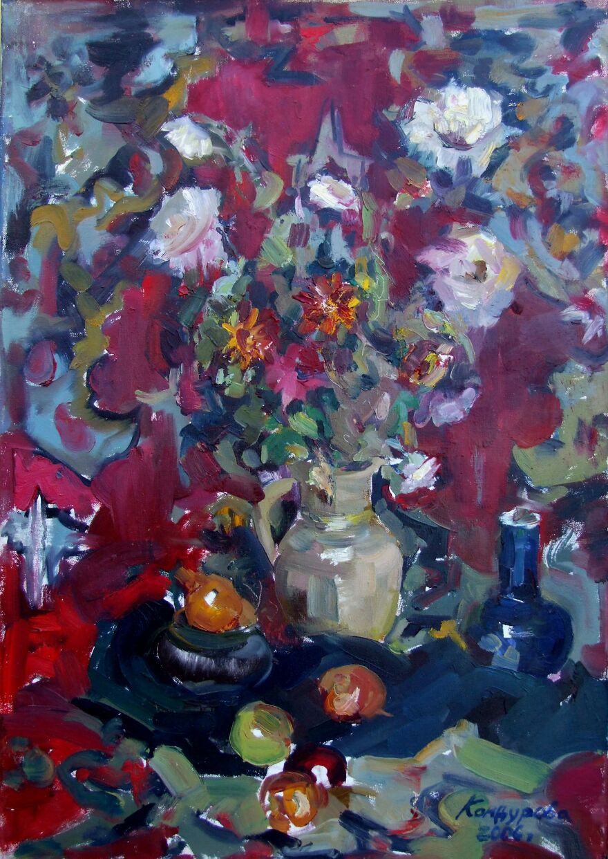 She Is An Artist Who Paints In The Open Air (40 Pics)