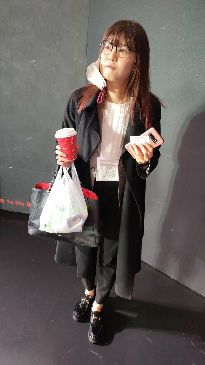 Person Who Was About To Be Late For Work, But Then Their Train Got Delayed And Now They Are Taking Their Time Since They Got A Proof-Of-Delay Ticket From The Station