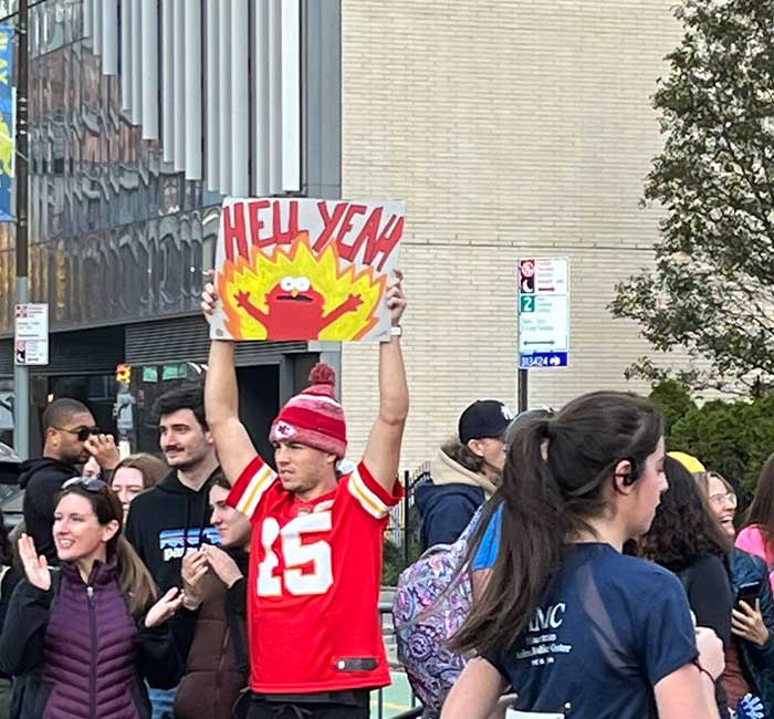 Why Make A Poster Complicated When Two Words Suffice