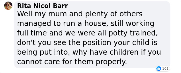 Mom &lsquo;Too Busy To Potty Train&rsquo; Defends Sending Her Daughter To School Still Wearing Nappies