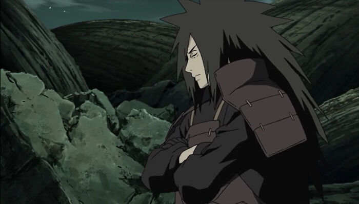 Madara Uchiha closed eyes and hands crossed  - 3