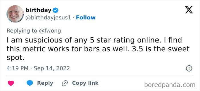 "The Chinese Restaurant 3.5 Rule": Guy Shares His Interesting Take On Ratings