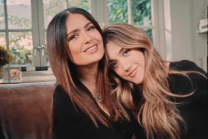 Salma Hayek And Valentina Pinault