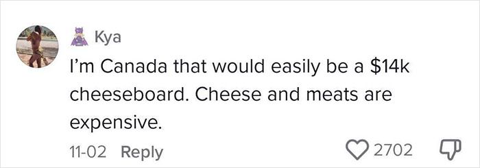 Woman Charges $7,000 For A Cheese Board, Gives The Cost Breakdown After People Freak Out