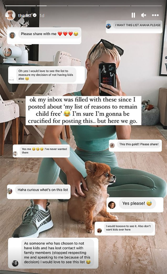 People Lose It At Australian Model&rsquo;s &ldquo;118 Reasons&rdquo; Why She Doesn&rsquo;t Want Kids