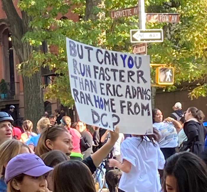 Politics Was Another Winning Theme During The Marathon