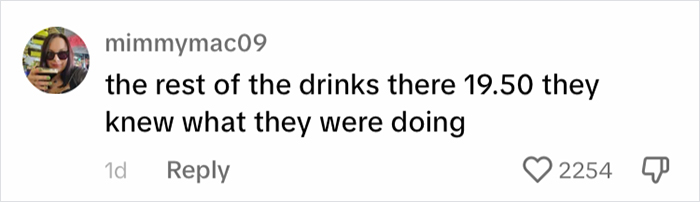 &ldquo;I Burst Into Tears&rdquo;: Woman Orders A Cocktail For Under &pound;20, Learns It&rsquo;s Actually &pound;1,890