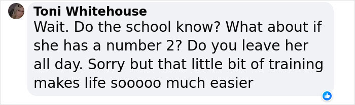 Mom &lsquo;Too Busy To Potty Train&rsquo; Defends Sending Her Daughter To School Still Wearing Nappies