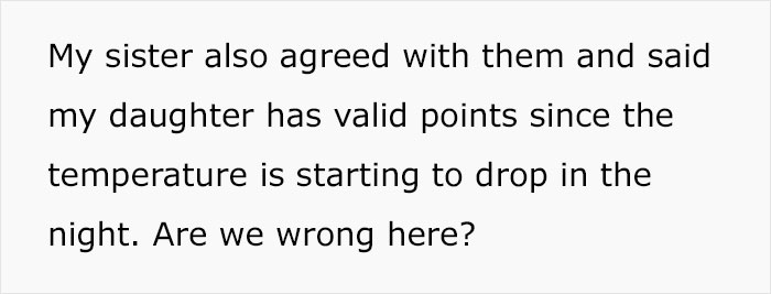 Internet Blasts Mom For Making Daughter Freeze At Night And Refusing To Adjust Temps