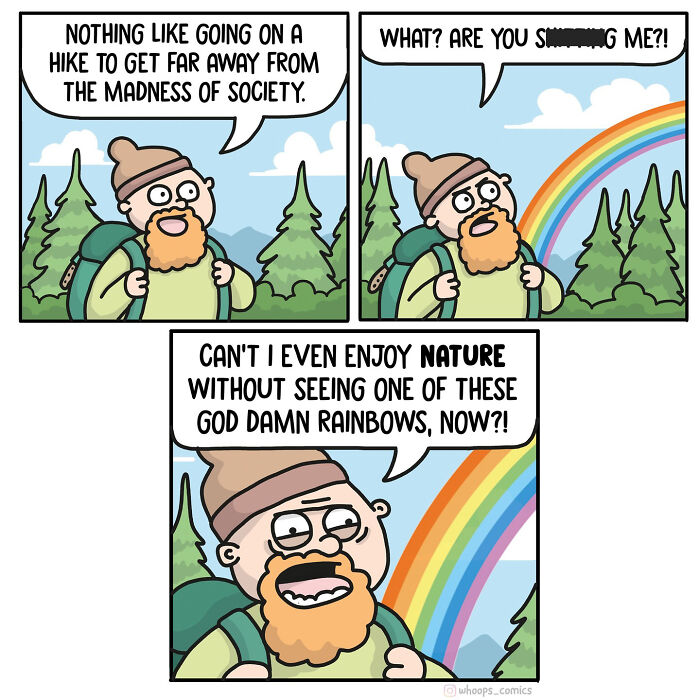 20 New Quirky And Dark Comics With Twisted Endings By “Whoops Comics”