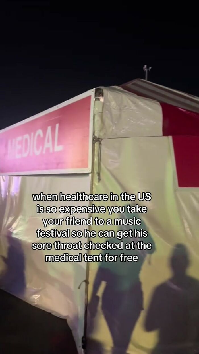 Woman Takes Friend To A Festival Medical Tent To Get Medical Attention, Sparks Huge Discussion
