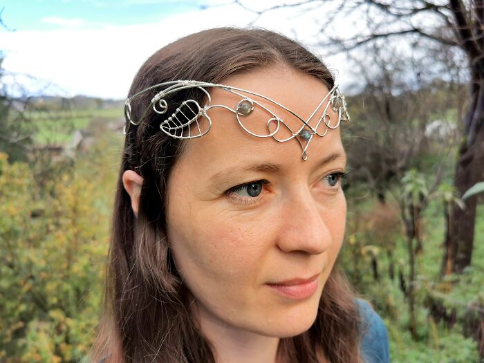I Made My Very First Elven Crown (6 Pics)