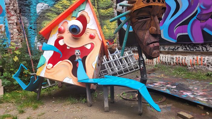 A Secret Garden Full Of Street Art Bliss, Amsterdam