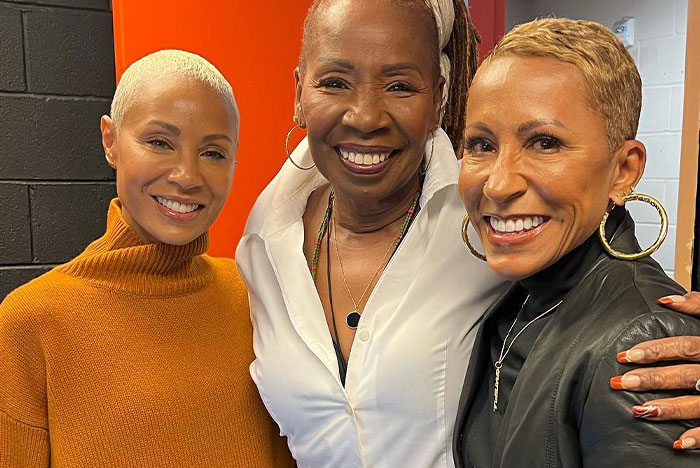 Adrienne Banfield-Jones And Jada Pinkett Smith