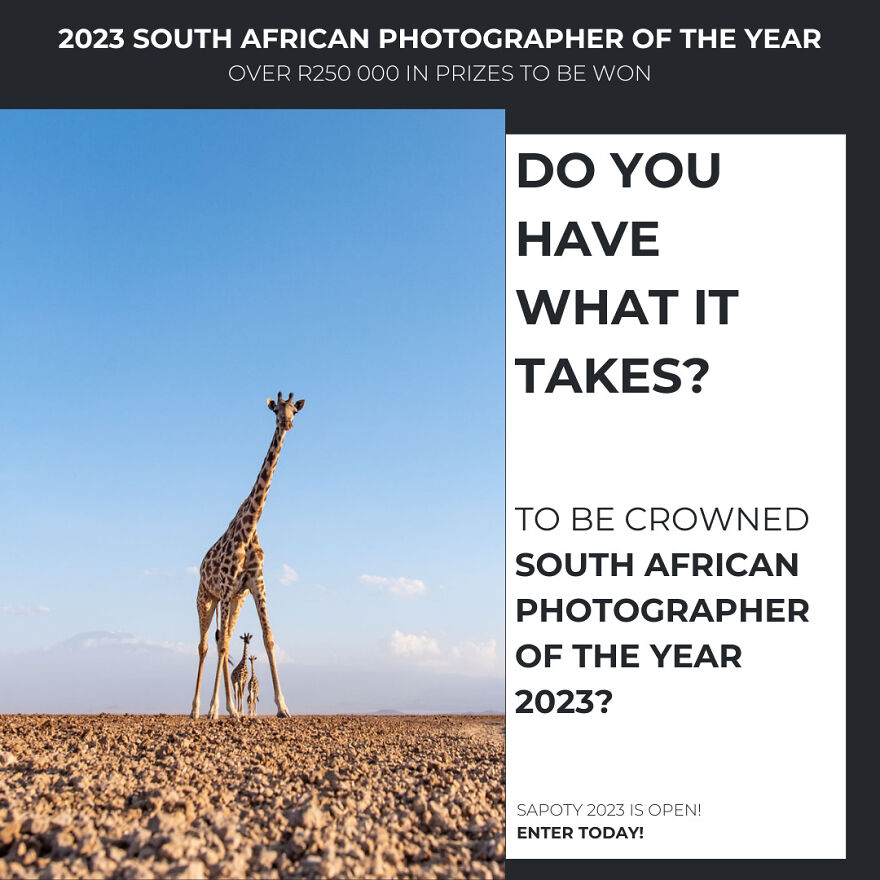 Have You Got What It Takes To Be Crowned South African Photographer Of The Year 2023?