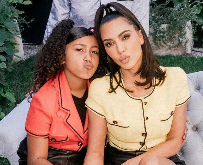 Kim Kardashian And North West
