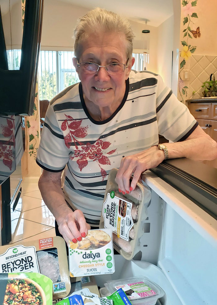 Visiting My Grandparents For Thanksgiving, And Grandma Had A Special Section Of The Fridge For Me