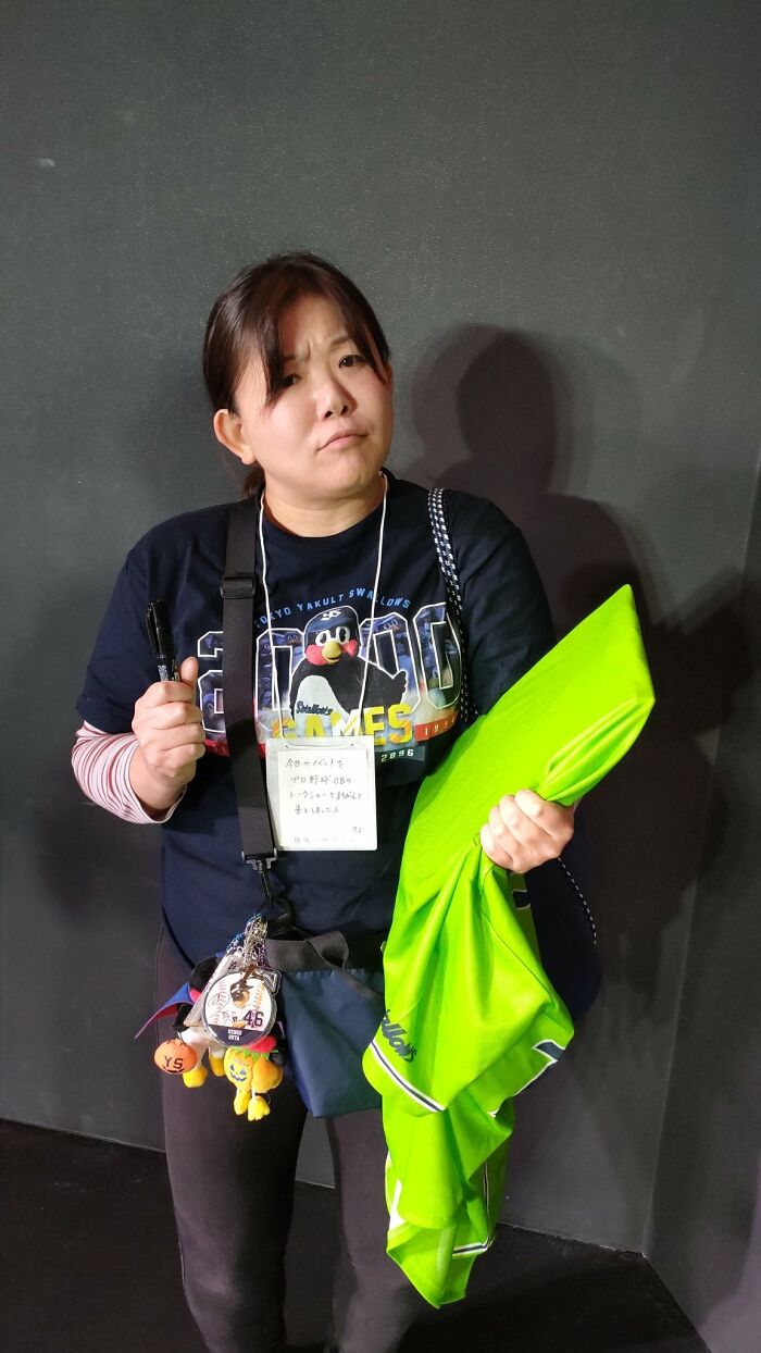 Person Who Came To The Event Thinking It Was A Talk Show Featuring Former Professional Baseball Players