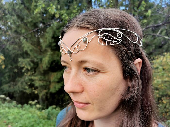 I Made My Very First Elven Crown (6 Pics)