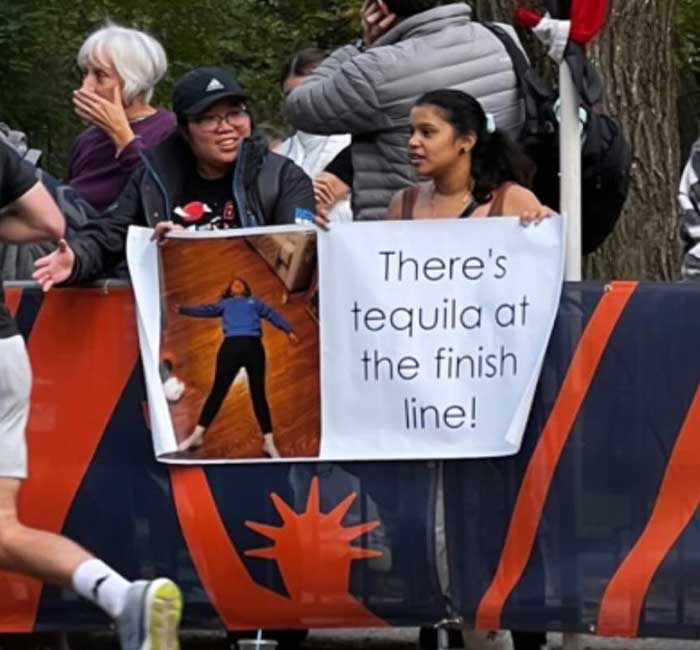 Counting Down Miles Must've Been The Best Approach