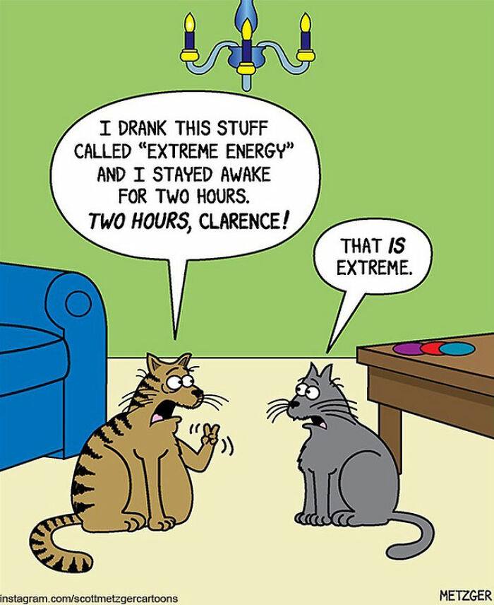 This Man Has Been Creating Cat Drawings For Over 25 Years And Here Are His Newest Ones