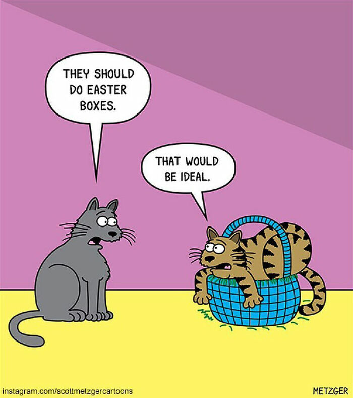 This Man Has Been Creating Cat Drawings For Over 25 Years And Here Are His Newest Ones