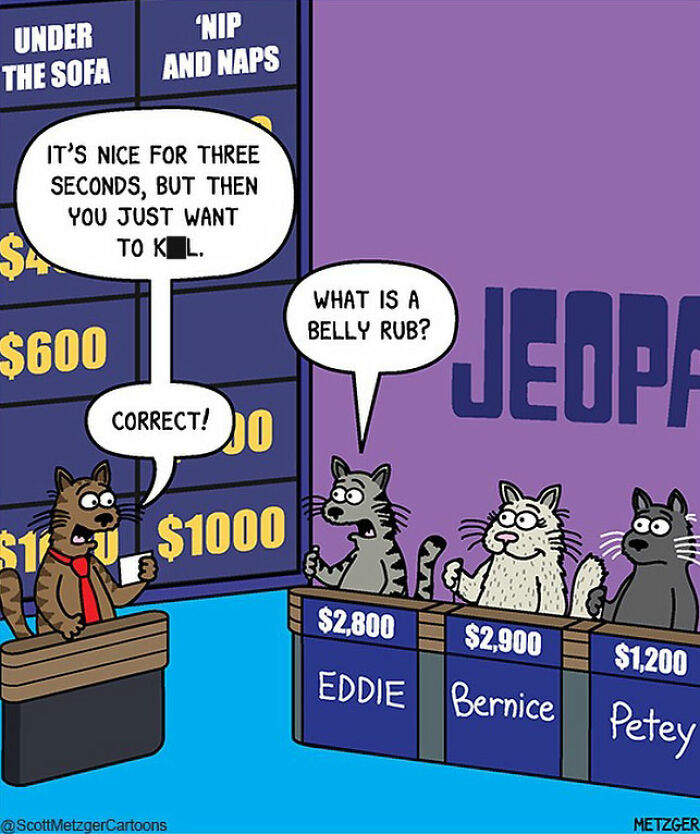 This Man Has Been Creating Cat Drawings For Over 25 Years And Here Are His Newest Ones