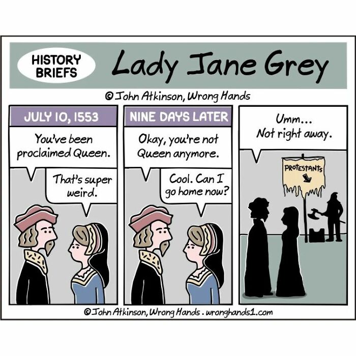 32 New Brainy And Hilarious Science, History And Pop-Culture Comics From “Wrong Hands” Artist John Atkinson