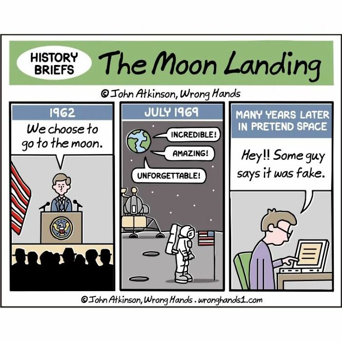 32 New Brainy And Hilarious Science, History And Pop-Culture Comics From “Wrong Hands” Artist John Atkinson