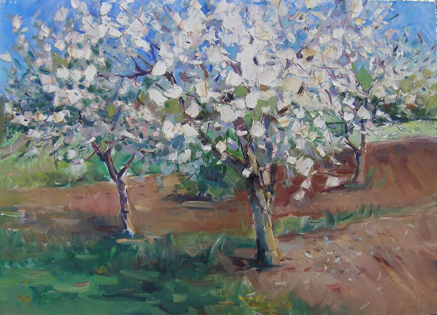 She Is An Artist Who Paints In The Open Air (40 Pics)