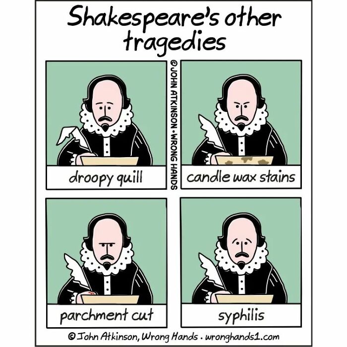 32 New Brainy And Hilarious Science, History And Pop-Culture Comics From “Wrong Hands” Artist John Atkinson