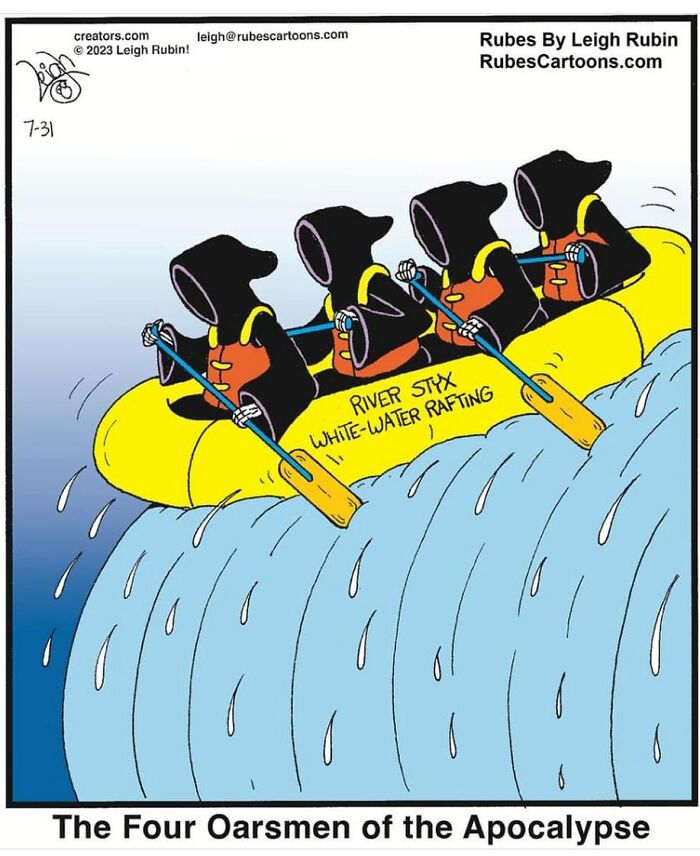 32 New Single-Panel Rubes Cartoons Feature Absurd Situations Will Make You Laugh