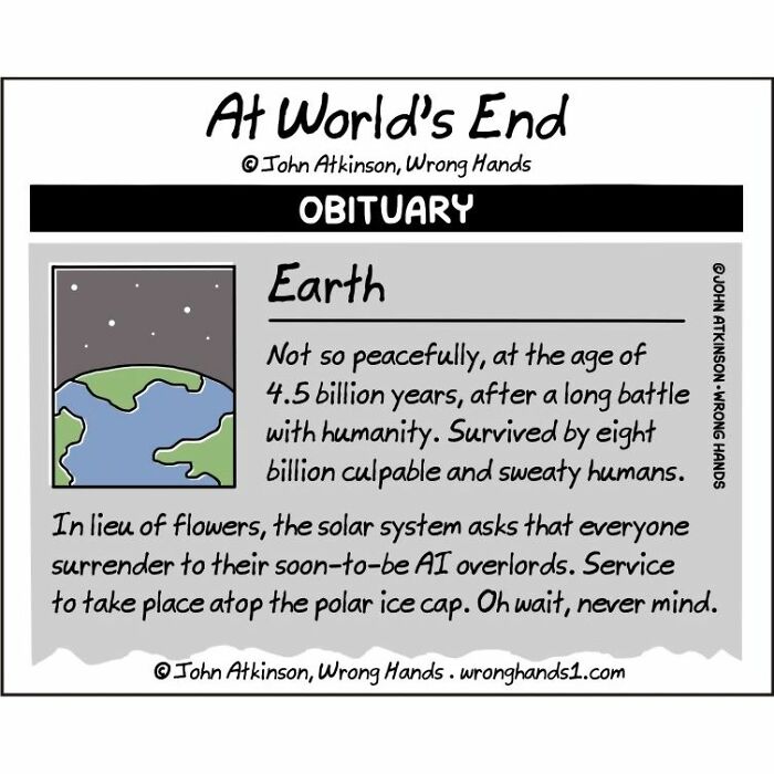 32 New Brainy And Hilarious Science, History And Pop-Culture Comics From “Wrong Hands” Artist John Atkinson