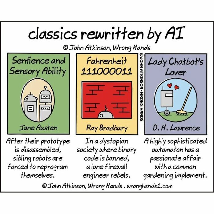 32 New Brainy And Hilarious Science, History And Pop-Culture Comics From “Wrong Hands” Artist John Atkinson