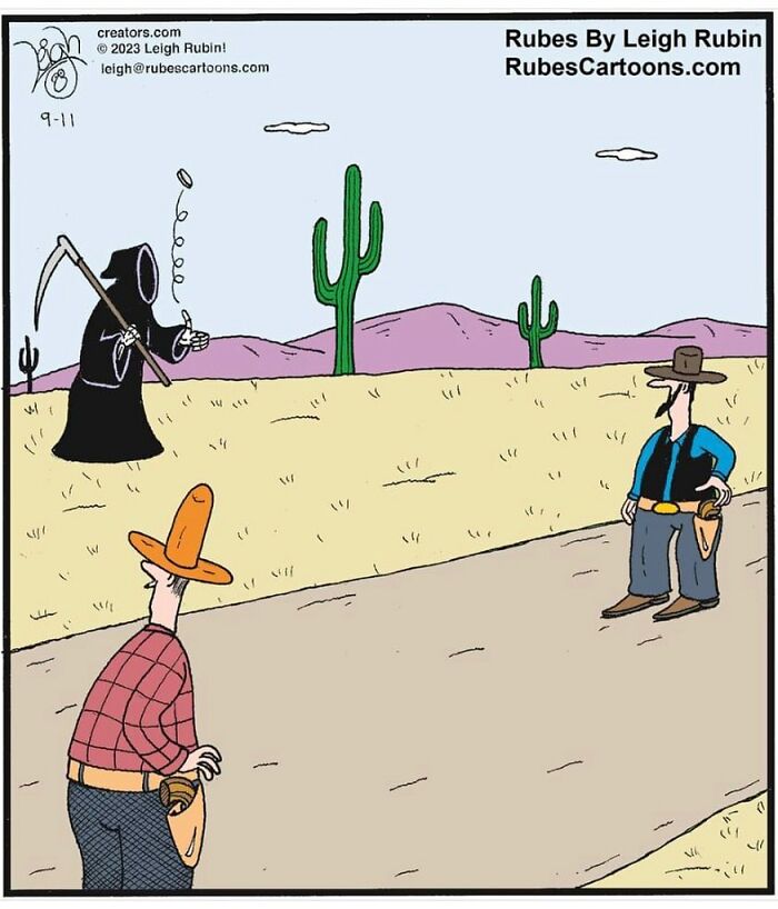 32 New Single-Panel Rubes Cartoons Feature Absurd Situations Will Make You Laugh