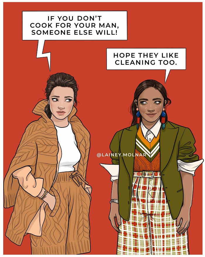 Women talking about man