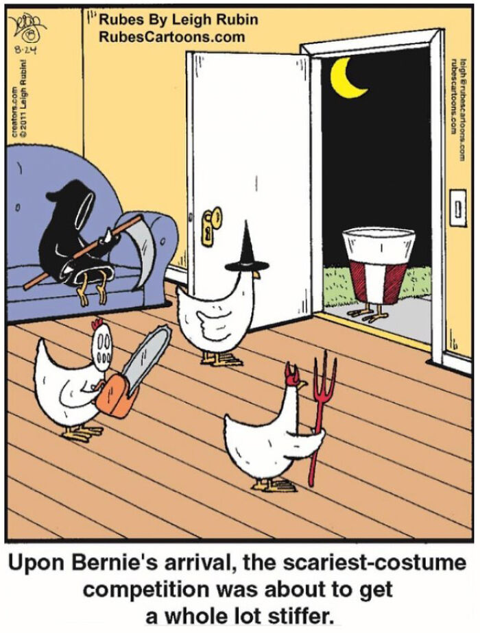 32 New Single-Panel Rubes Cartoons Feature Absurd Situations Will Make You Laugh