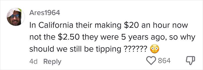 "I'm Done": Guy Refuses To Tip Anymore