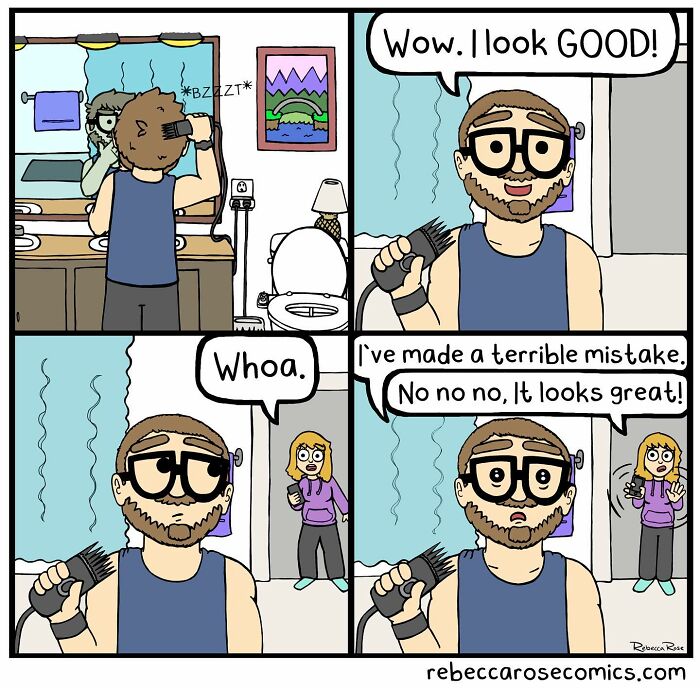 42 Comics With Weird And Unexpected Endings By Rebecca Rose (New Pics)