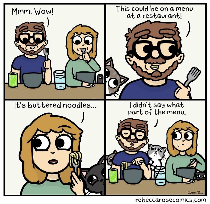 42 Comics With Weird And Unexpected Endings By Rebecca Rose (New Pics)