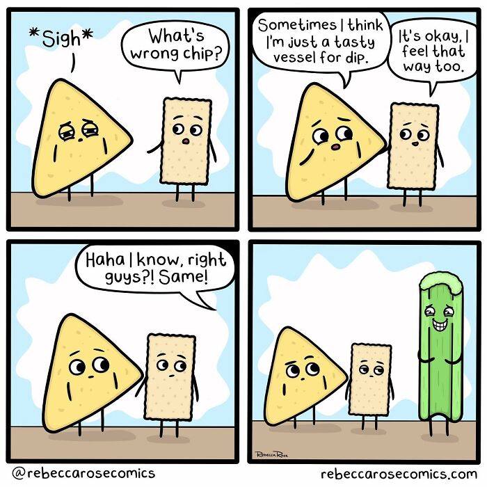 42 Comics With Weird And Unexpected Endings By Rebecca Rose (New Pics)